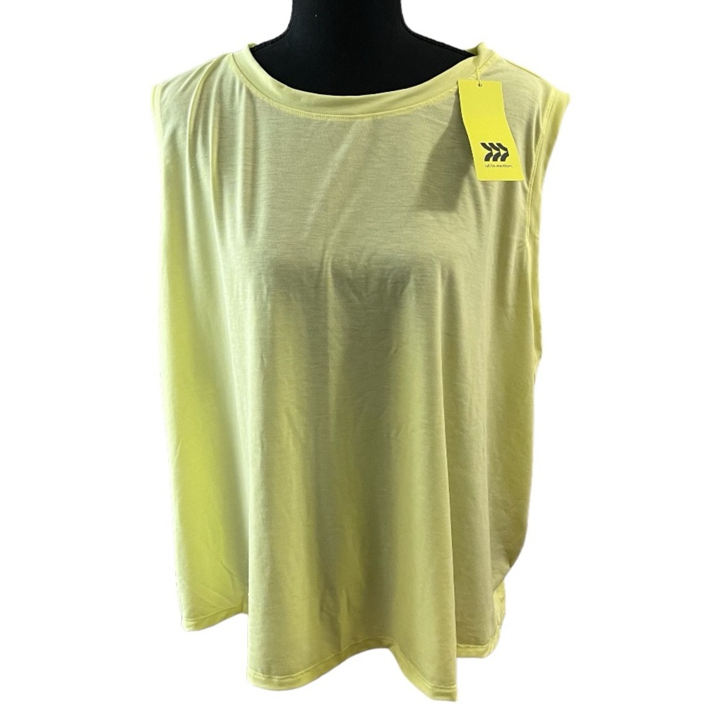 NWT All in Motion sleeveless active athletic wear top size 3x